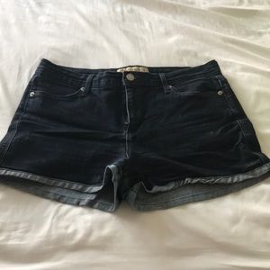 High waisted shorts